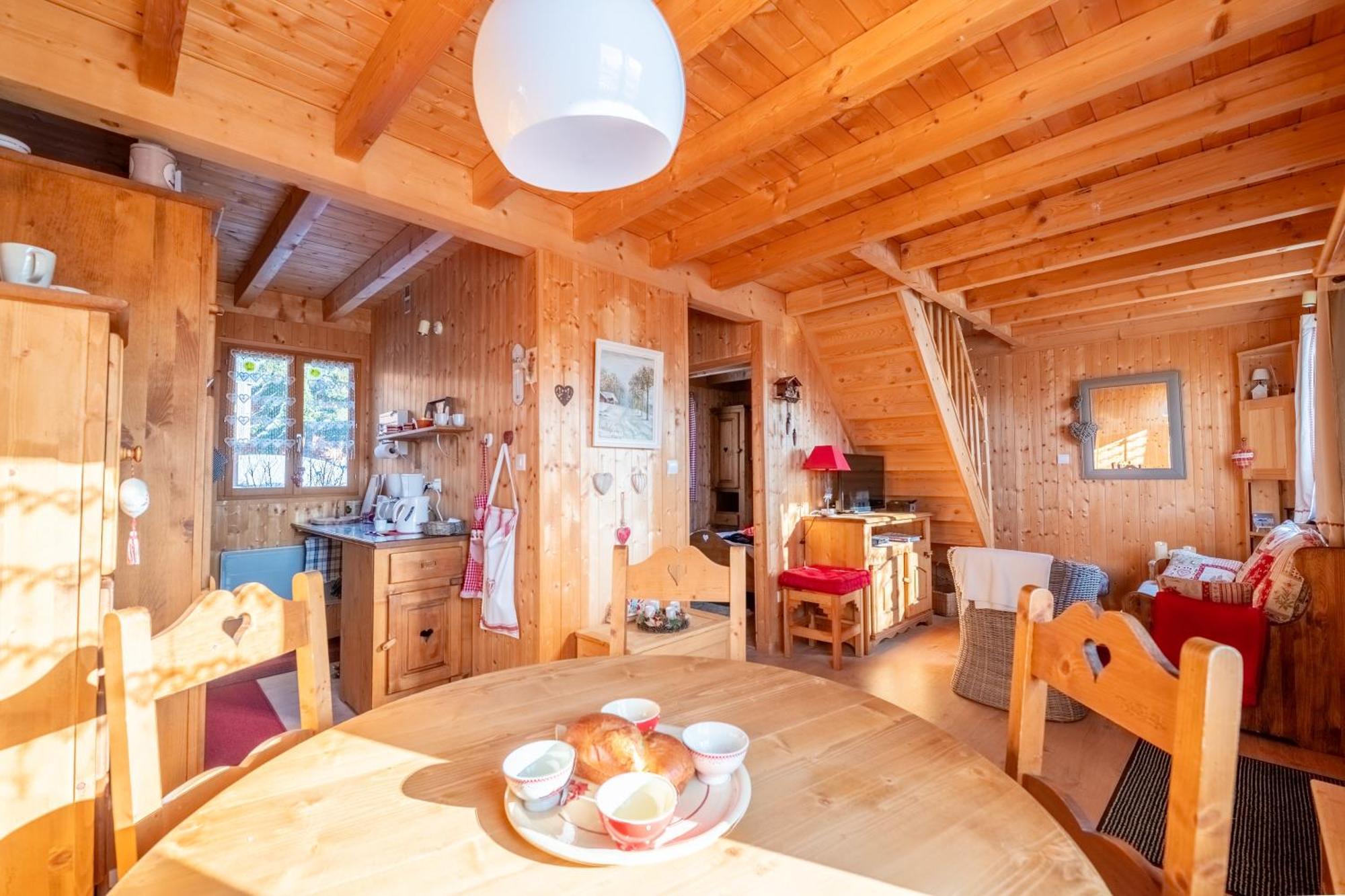 Chalet L'Embellie - Chalet Avec Piscine Partagee Saint-Laurent-en-Grandvaux Dış mekan fotoğraf